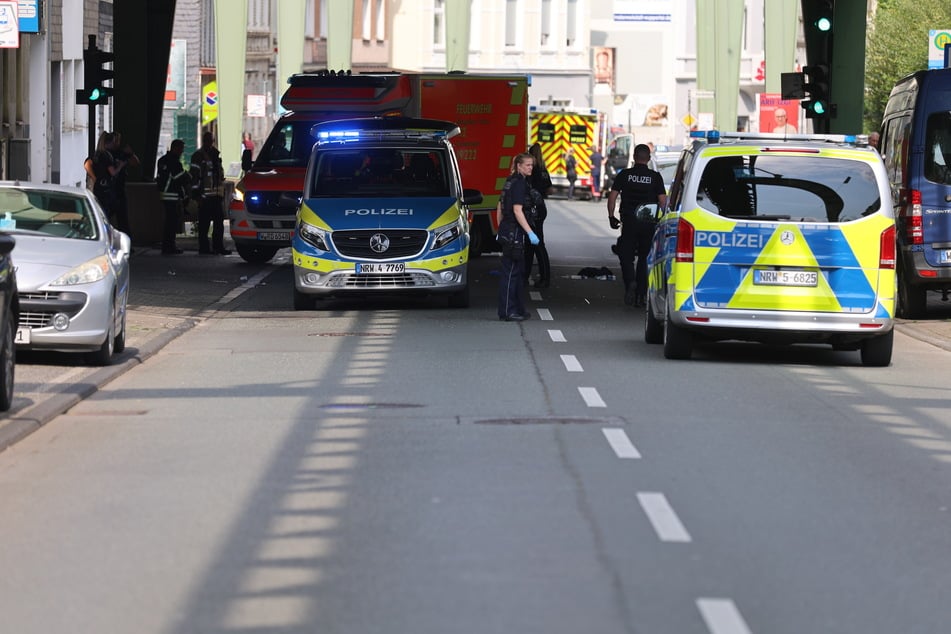 Die Polizei war am Mittwoch mit zahlreichen Kräften im Einsatz.