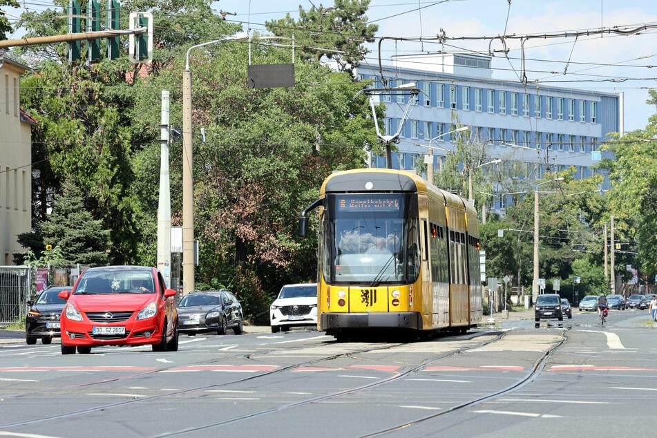 Nicht mehr lange, dann rollen auf der Königsbrücker Straße die Bagger.