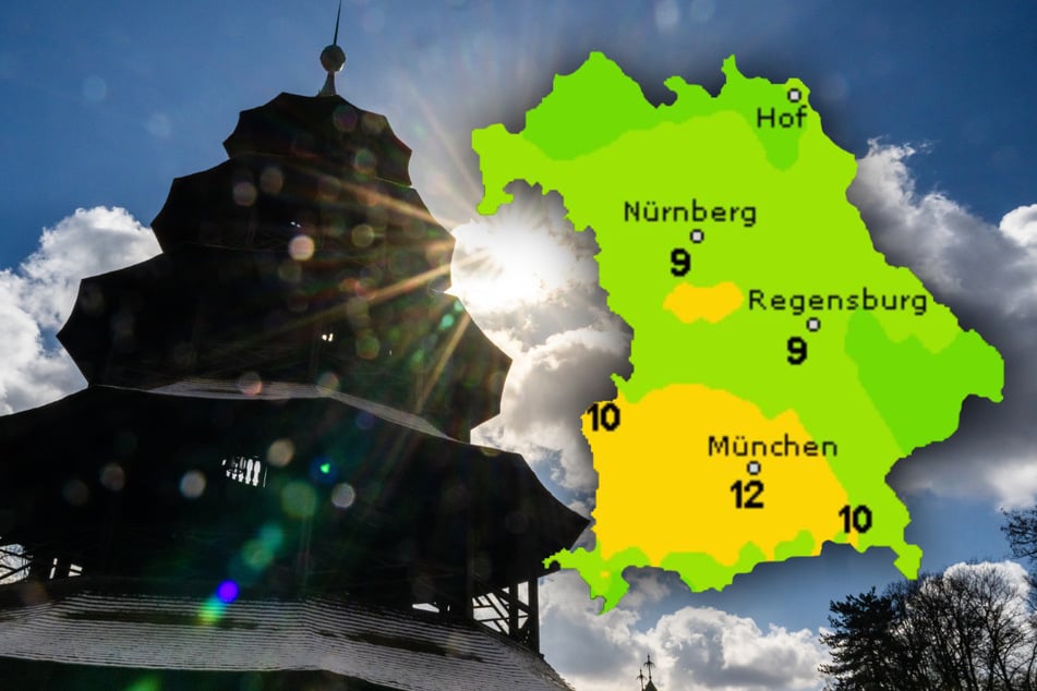 Ein Freistaat, aber zwei Aussichten: So wird jetzt das Wetter in Bayern