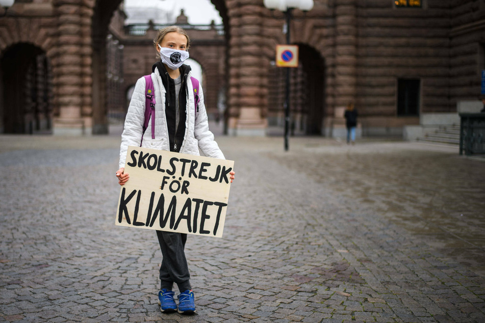 Climate activist Greta Thunberg (17).