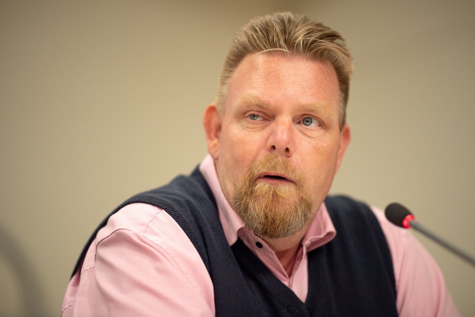 Lars Hünich, Landesgeschäftsführer der AfD Brandenburg.