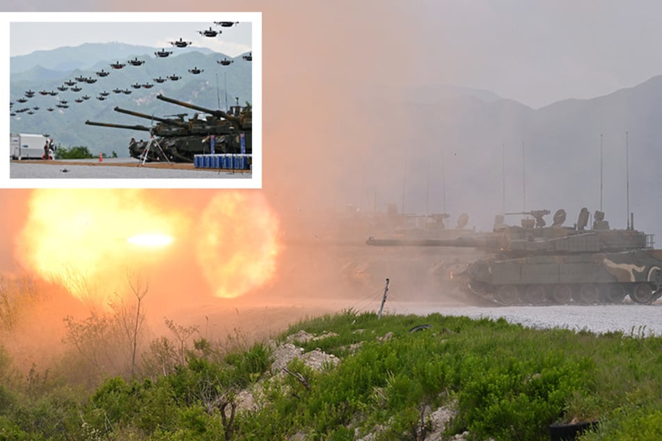 US and South Korea start live-fire exercises to deter North Korea