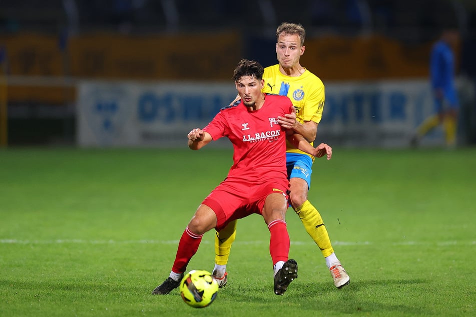 Auch Gabriel Figurski Vieira (24, v.) wird wohl zum FSV Zwickau wechseln.