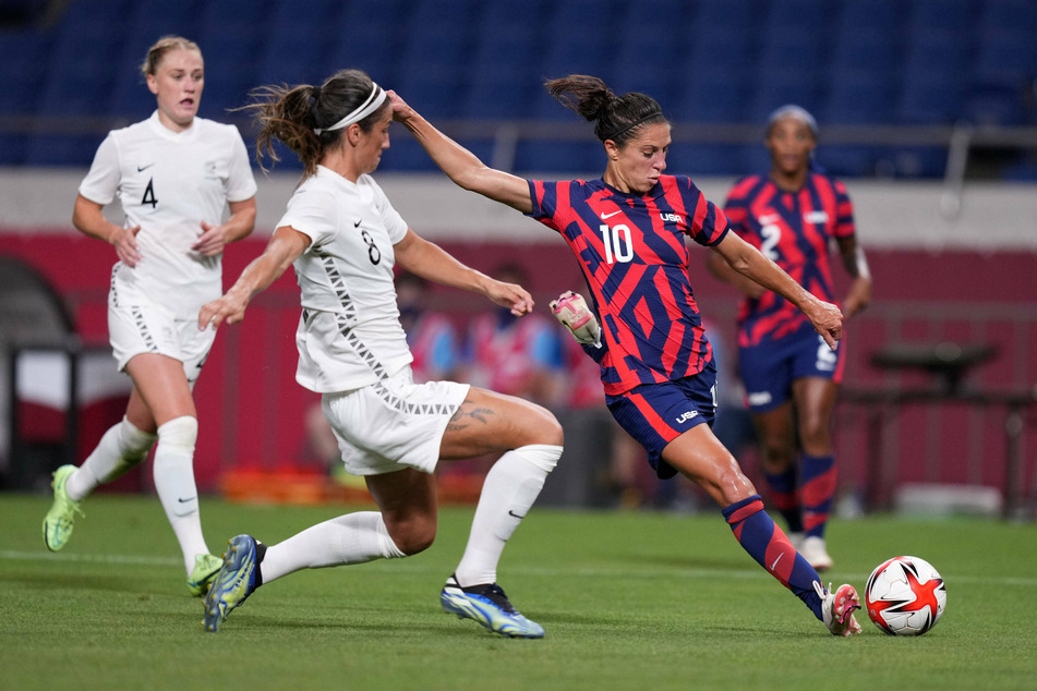Carli Lloyd is a two-time Olympic gold medalist going for her third in Tokyo this year.