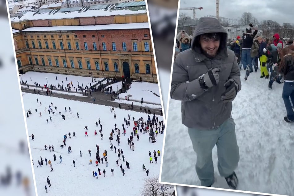 Obwohl keiner zofft: Anzeige nach XXL-Schneeballschlacht! Debatte um Wintergaudi