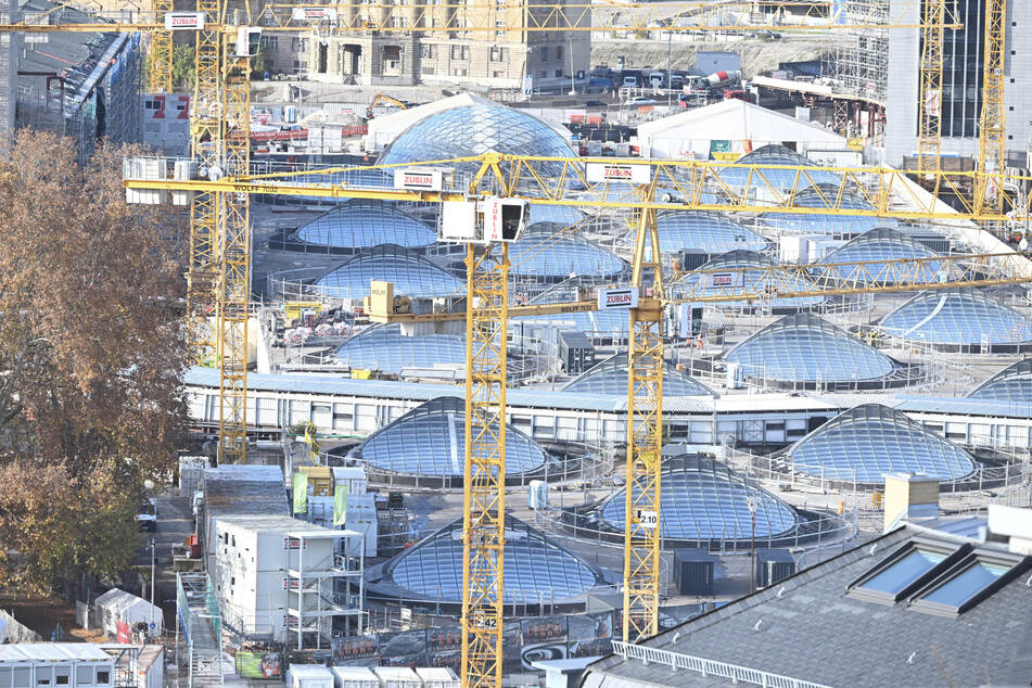 Stuttgart 21 ist immer noch eine riesige Baustelle.