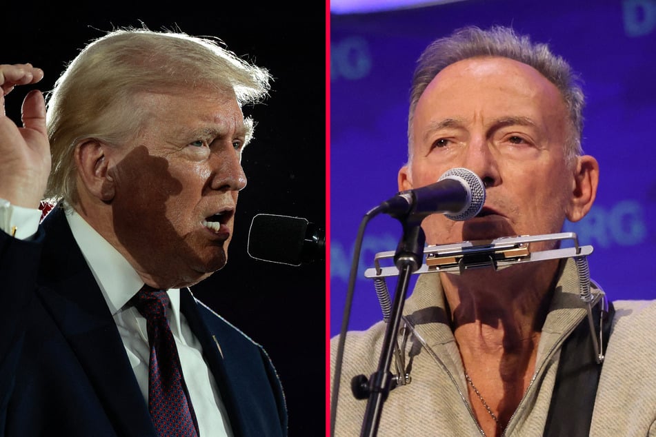 Bruce Springsteen (r.) has doubled down on his criticism of President Donald Trump and expressed support for the No Kings movement in a new interview.