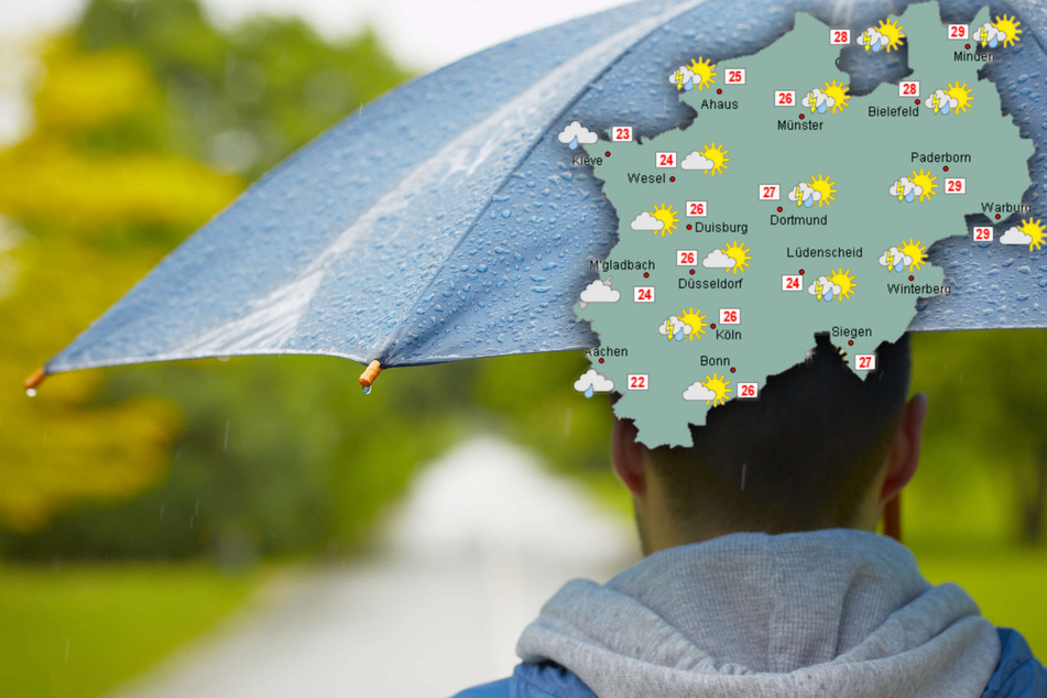 Endlich Abkühlung in Sicht: Regen und vereinzelt Gewitter in NRW