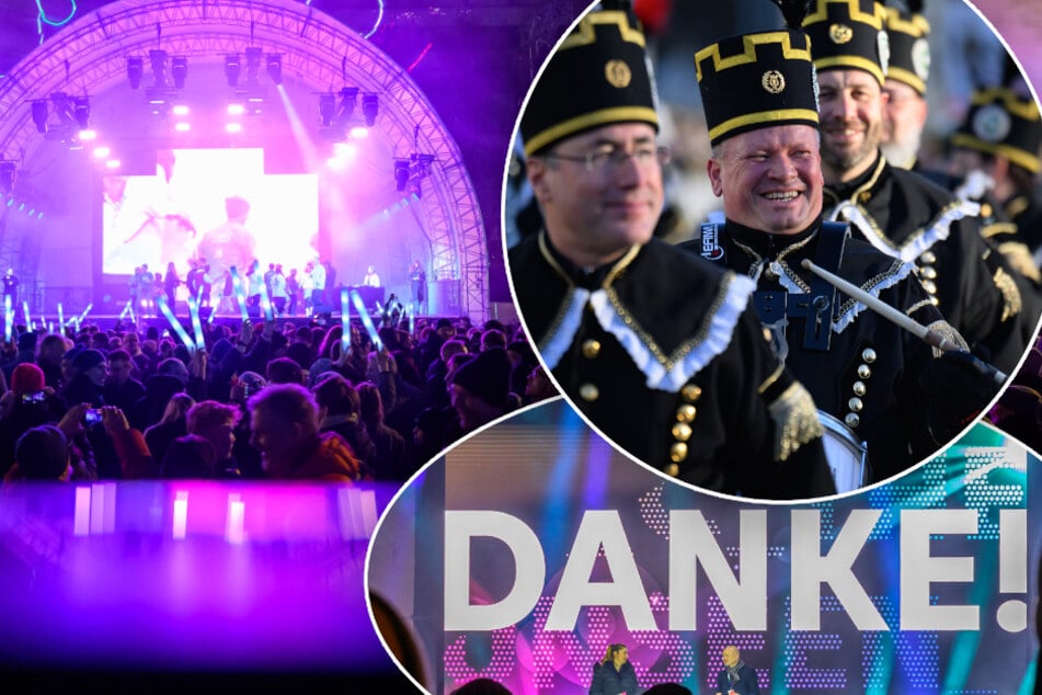 Groß, bunt, laut: Kulturhauptstadt Chemnitz verabschiedet sich mit riesiger Party