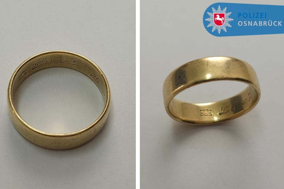 Polizei sucht Ehemann: Wem gehört dieser goldene Ring?