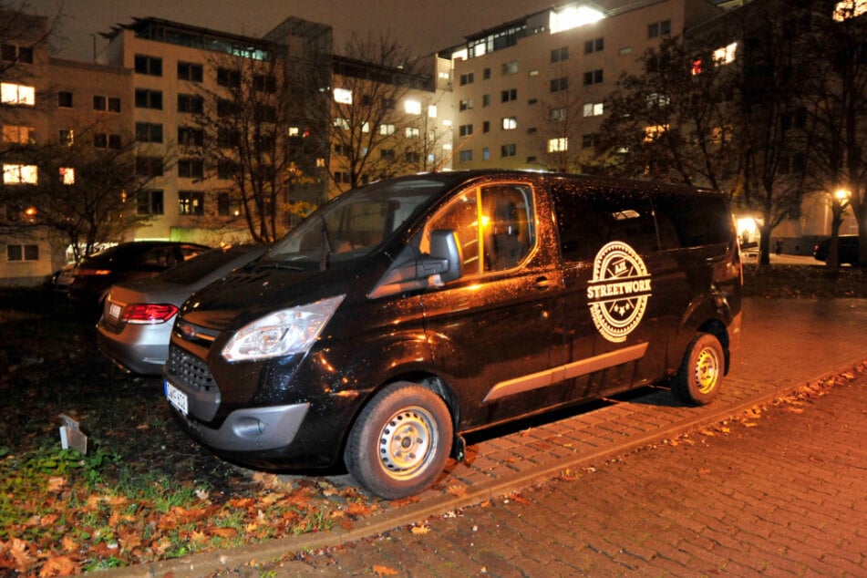 Der Kältebus fährt zweimal pro Woche durch die Chemnitzer Innenstadt.