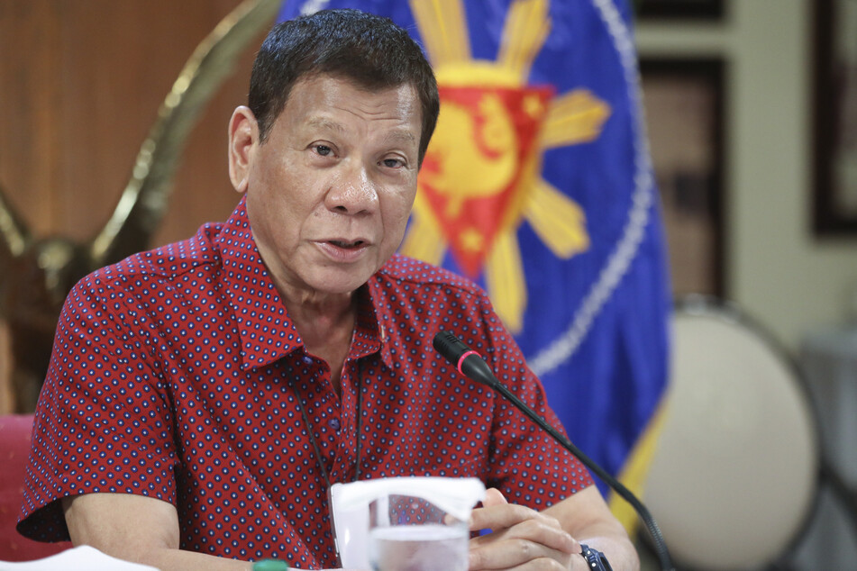 Rodrigo Duterte, Präsident der Philippinen, spricht während einer Kabinettssitzung im Malacañang-Palast.