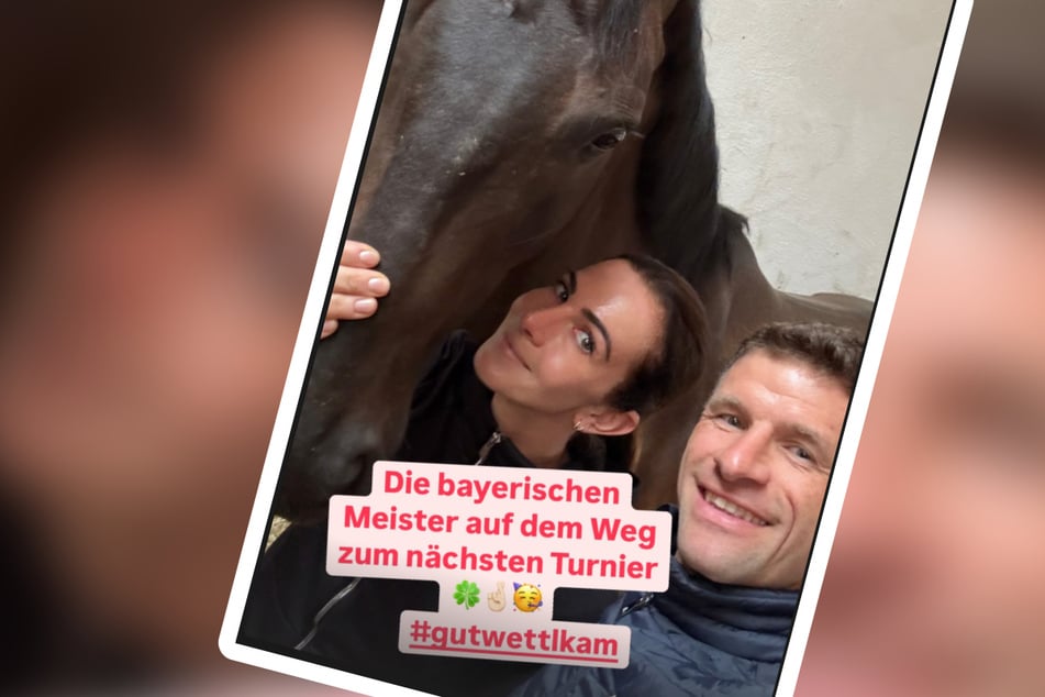 Dieses Bild postete Thomas Müller (35) in seiner Instagram-Story.