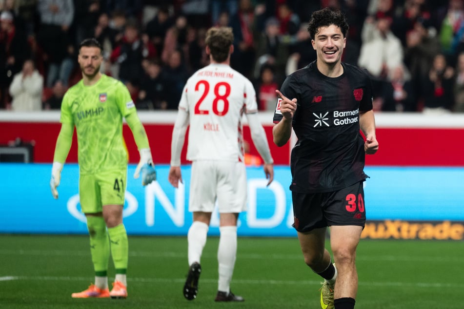 Ibrahim Maza (19) erzielte gegen Heidenheim seinen ersten Doppelpack in der Bundesliga.