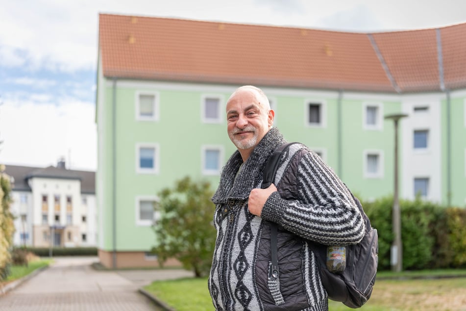 Für Mario Brauner (56) ist die neue Wohnung erst der Anfang zu einem besseren Leben.