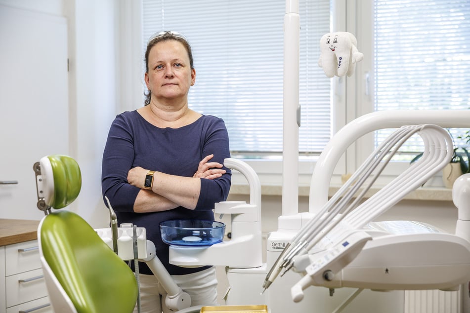 Zahnärztin Manuela Koch-Zec (51) verlässt Prohlis im kommenden Jahr mit ihrer Praxis.