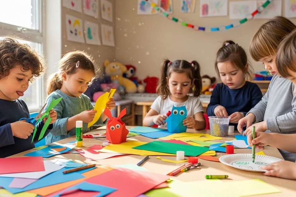 In Dresden besuchen die allermeisten Kinder unter sieben Jahren eine Kita.