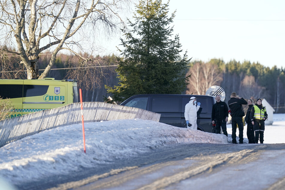 In dem Wohnhaus 60 Kilometer nördlich von Oslo fand die Polizei vier Leichen.
