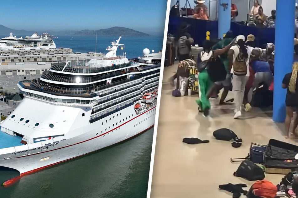 Passengers leave cruise ship: Then a brawl breaks out