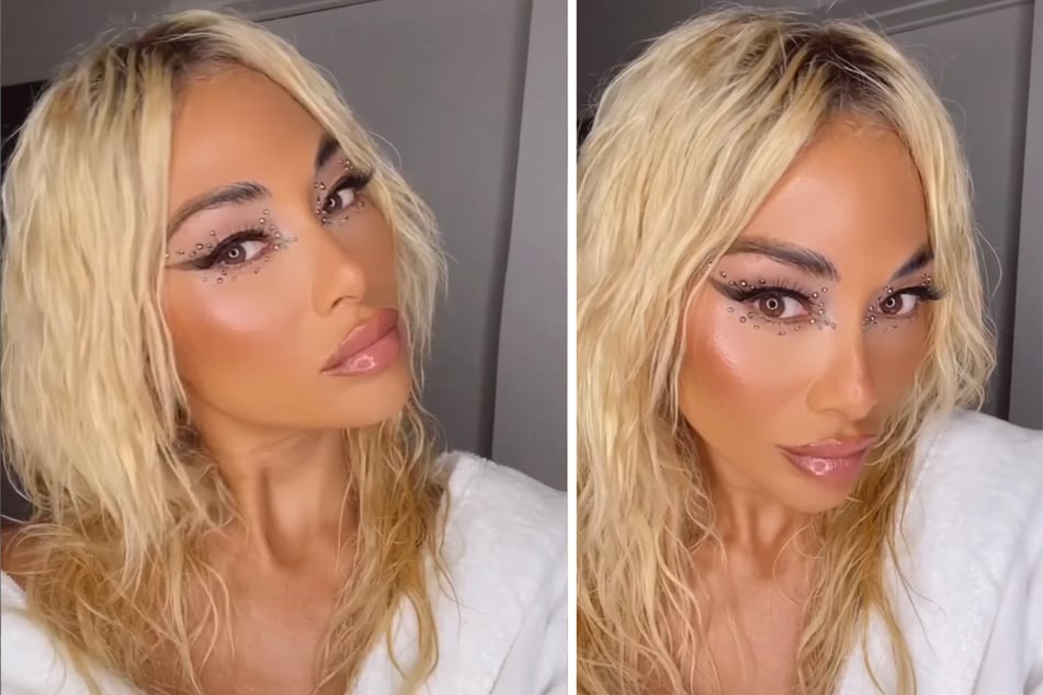 Auf Instagram stellte Nicole Scherzinger (43) ihre blonde Mähne erstmals zur Schau.