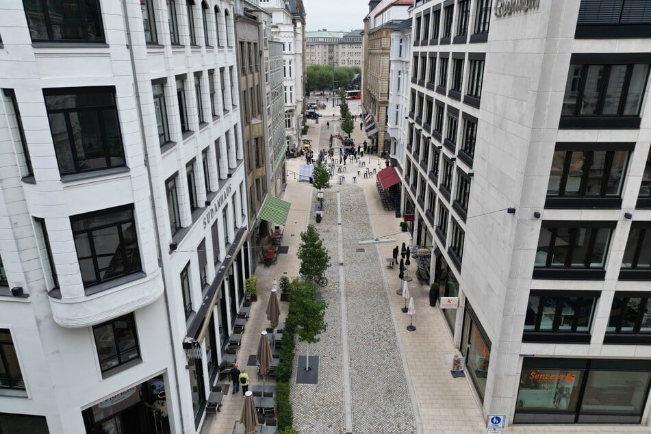 Die neue Fußgängerzone in der Kleinen Johannisstraße kann sich sehen lassen.