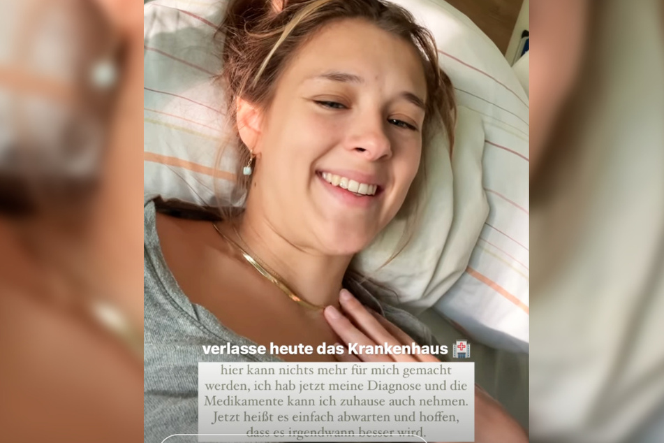 Greta Engelfried (24) ist immer noch gesundheitlich sehr angeschlagen, doch in ihren Instagram-Storys vom Donnerstag konnte sie schon wieder lachen.