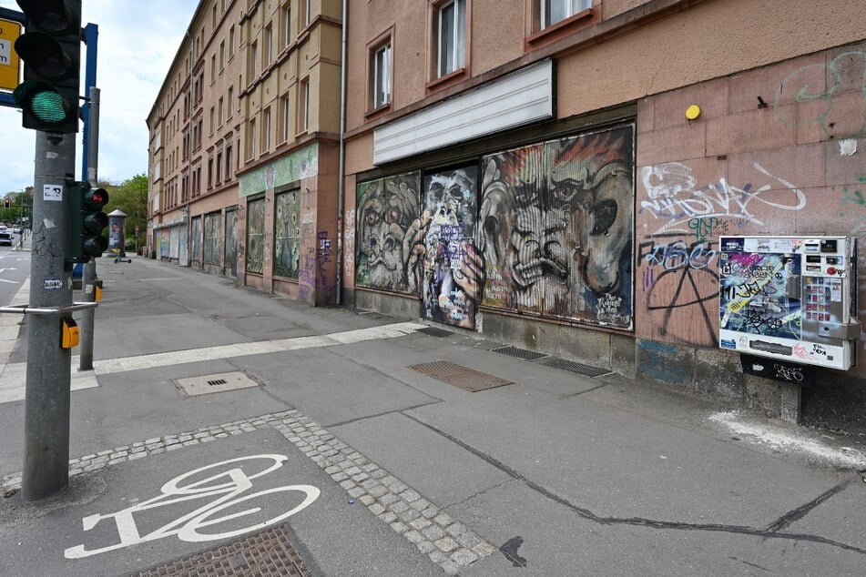 Der Club "Zukunft" befand sich an der Leipziger Straße: Nun ist das Projekt Geschichte - die Türen bleiben geschlossen.