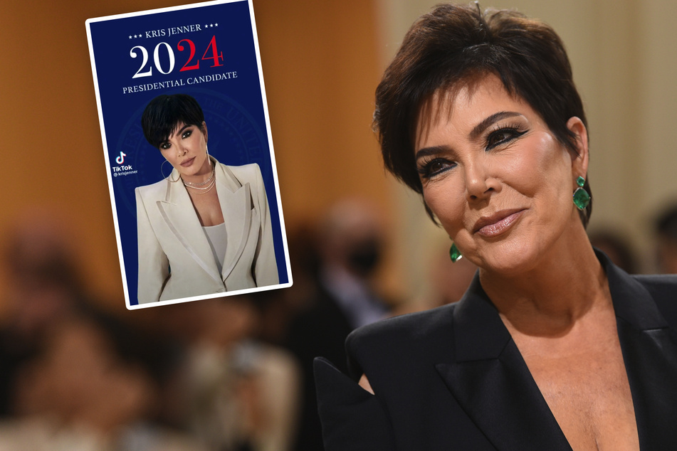 Wird sie die neue Präsidentin? Kris Jenner verkündet Kandidatur in kuriosem TikTok-Video