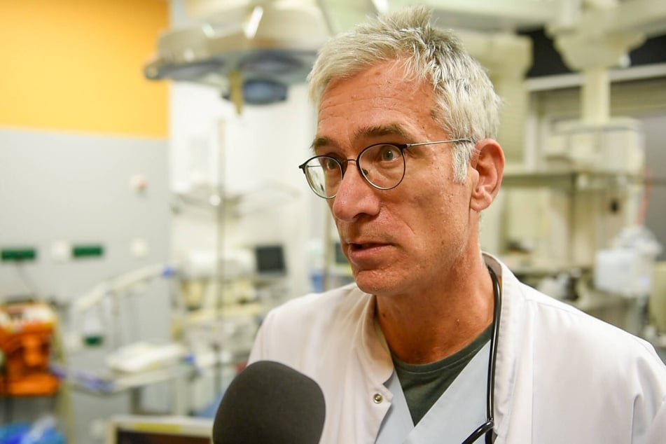 Prof. Andrße Gries, Leiter der Zentralen Notfallaufnahme am Universitätsklinikum Leipzig, wurde vergangene Woche freigestellt.