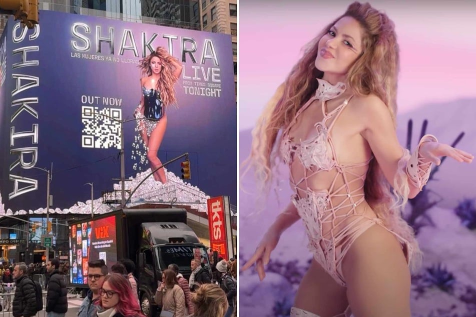Shakira just shocked her fans with the news that she will be performing in New York City's Times Square on Tuesday night!