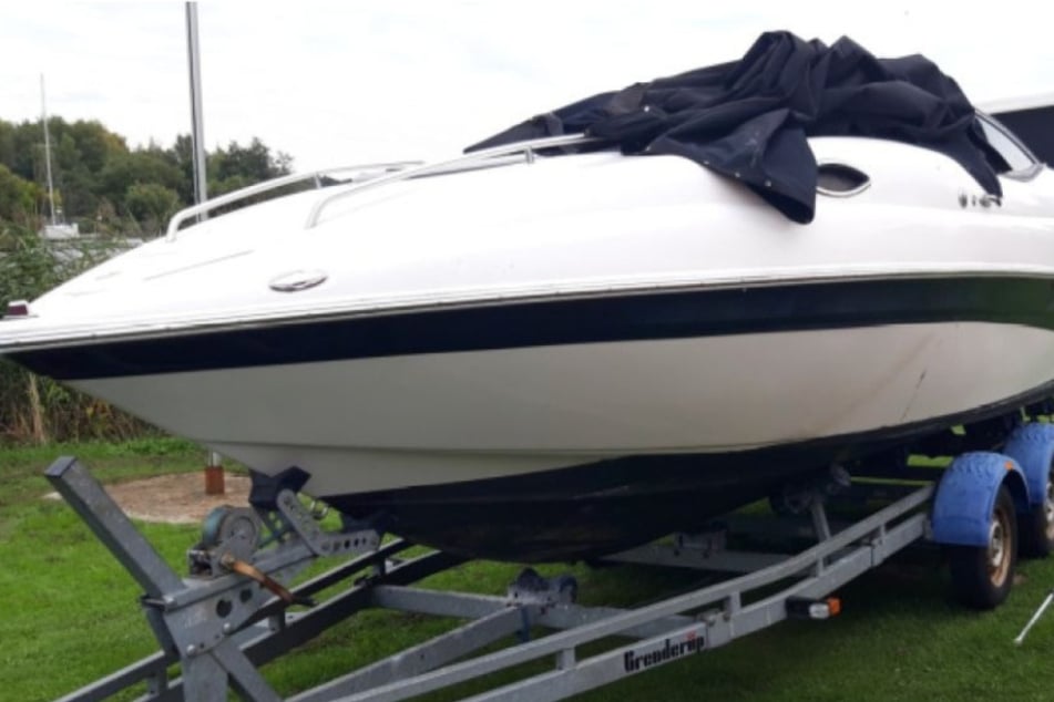 Ein gestohlenes Boot aus Dänemark.