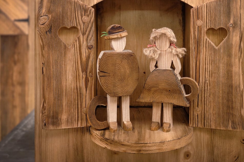 Männlein oder Weiblein? Auf dieser Erlebnistoilette entscheiden die Gäste