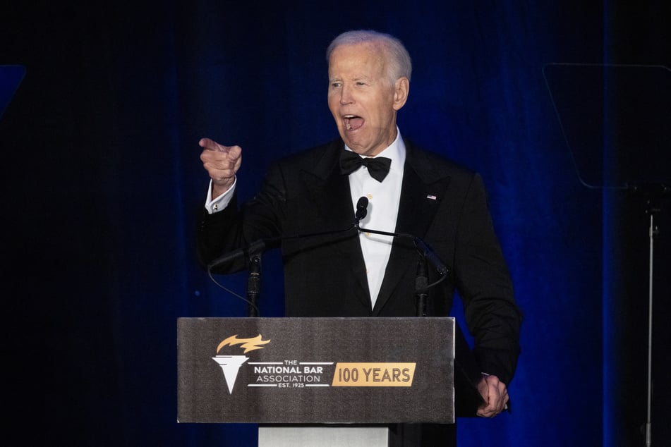 Former President Joe Biden called out the current administration for attacking marginalized groups and warned the US is facing an "existential fight."