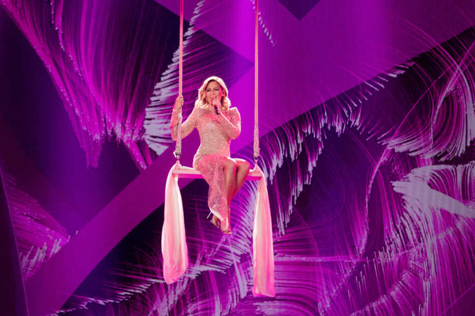 Die 35-Jährige bei der Aufzeichnung ihrer diesjährigen "Helene-Fischer-Show".