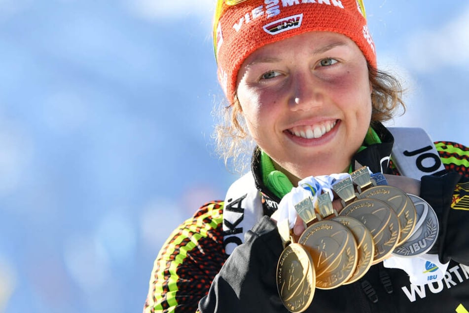 Erfolge, Medaillen, Titel: Laura Dahlmeier ist eine absolute Ausnahmeathletin im Biathlon.