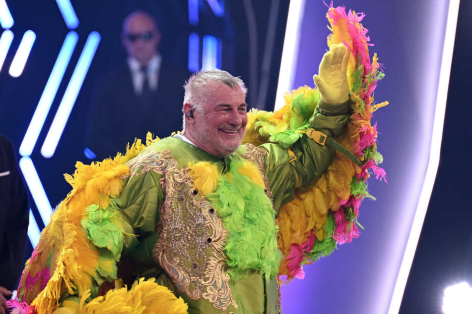 Hinter der Maske verbarg sich Schauspieler Heinz Hönig.