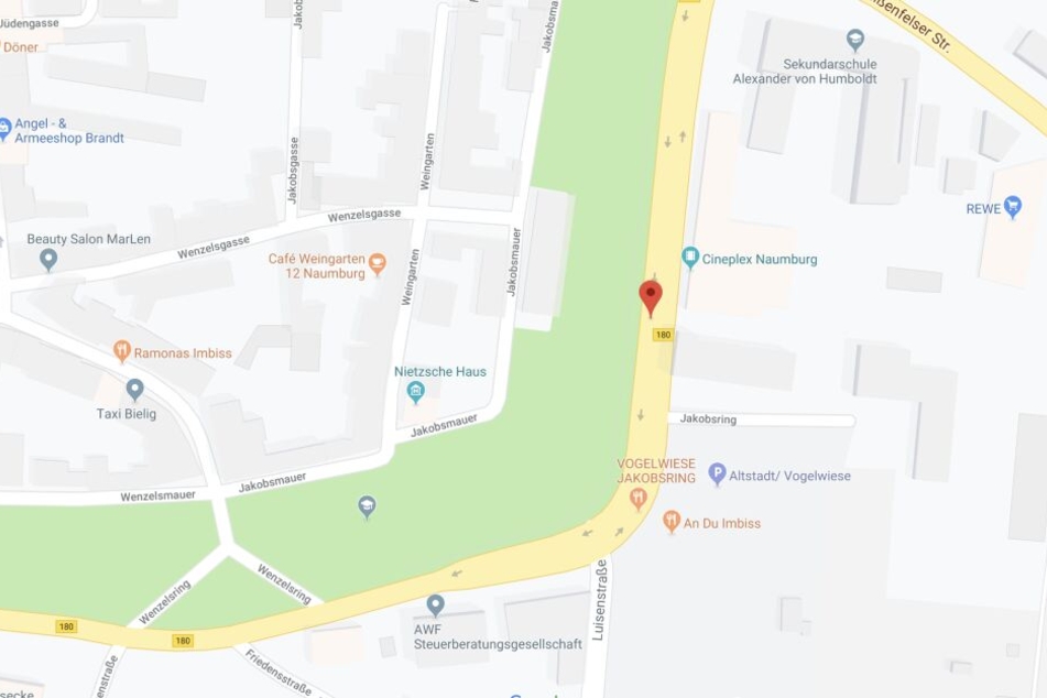 Die Tat hatte sich am Jakobsring in Naumburg abgespielt.