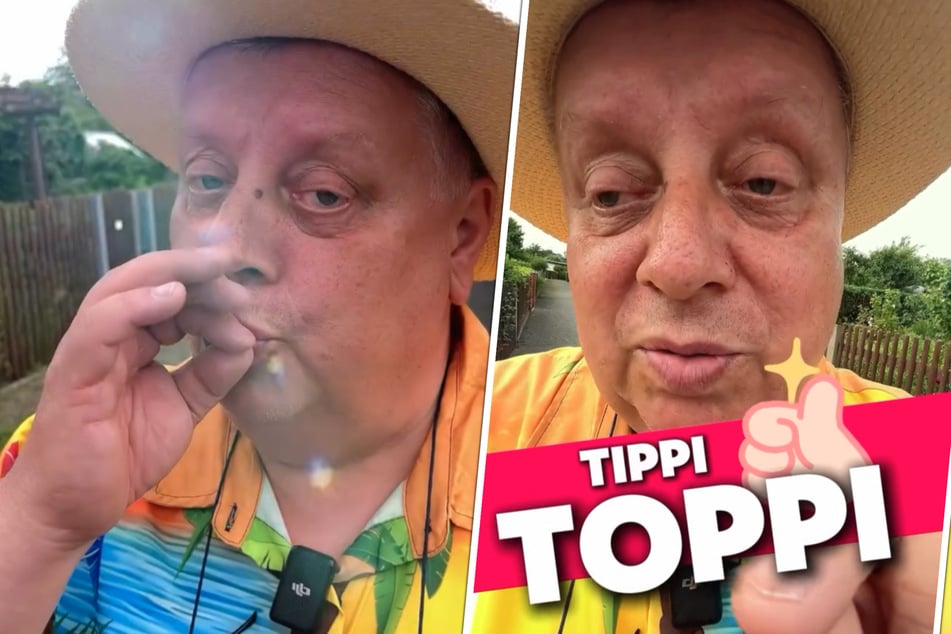 "Tippi Toppi" und Küsschen vom Kleingartensheriff gibt es für alle, die ihren Garten richtig pflegen und sich an die Regeln halten.