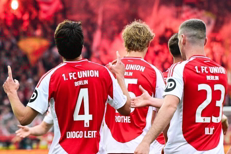 Unions Abwehr-Ass Diogo Leite (26, l.) wird immer wieder mit einem Abgang in Verbindung gebracht.