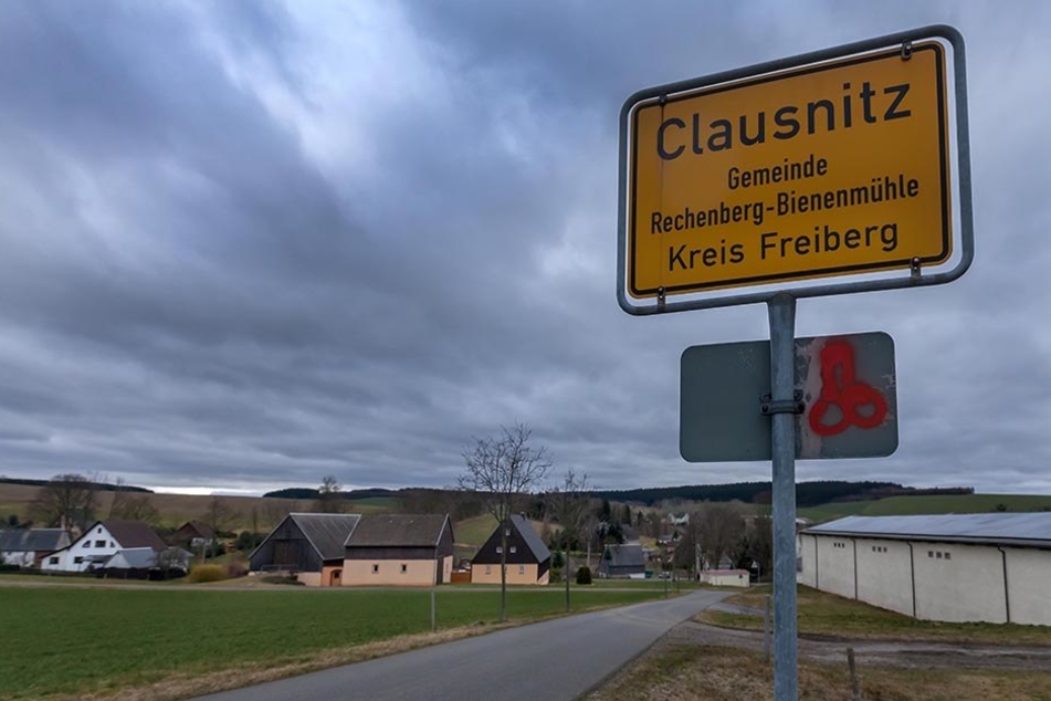 Vor einem Jahr in den Schlagzeilen: Clausnitz in Mittelsachsen.