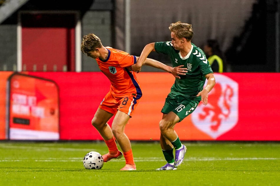Für die U21 Litauens lief Lukas Michelbrink (20, r.) schon viermal auf. Gibt er Ende März sein Debüt für die A-Nationalelf?