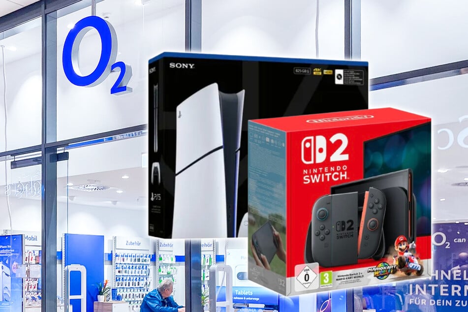 o2 verkauft PS5 und Nintendo Switch 2 für kurze Zeit zum Hammerpreis