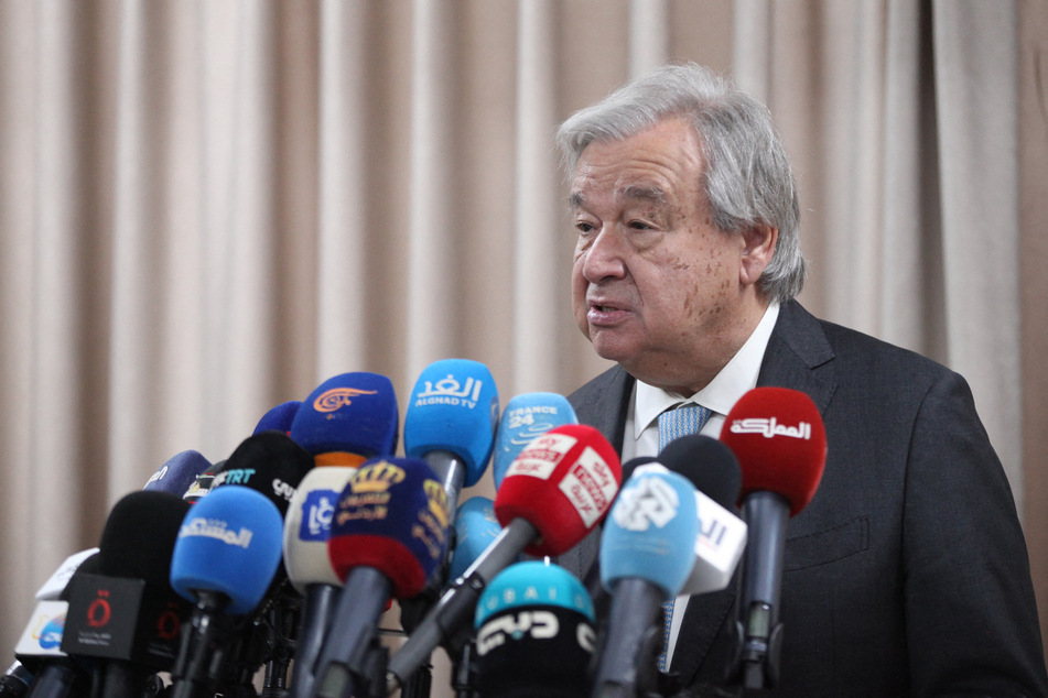 United Nations chief Antonio Guterres on Tuesday urged Israel not to invade southern Gaza's Rafah city.