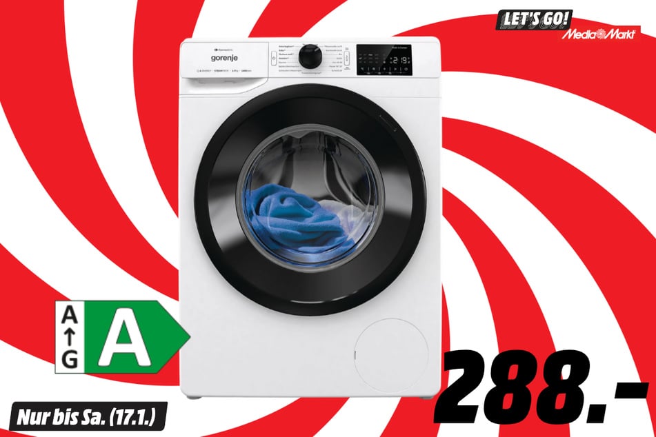 Gorenje-Waschmaschine für 288 Euro.