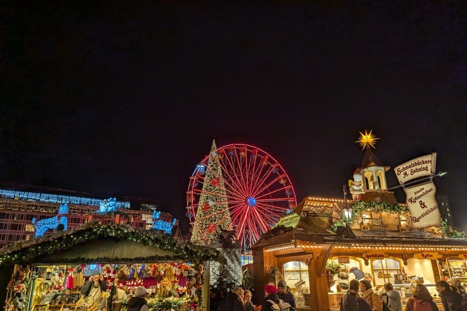 Auch das Riesenrad darf natürlich nicht fehlen.