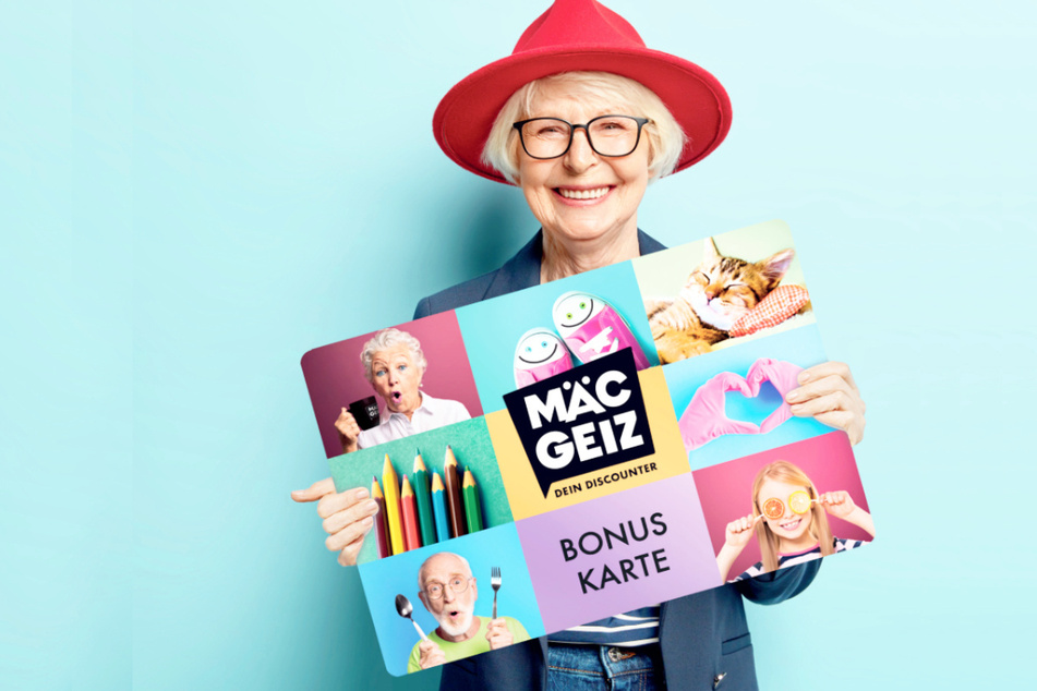 Spar Dich glücklich – mit der MÄC-GEIZ-Bonuskarte.