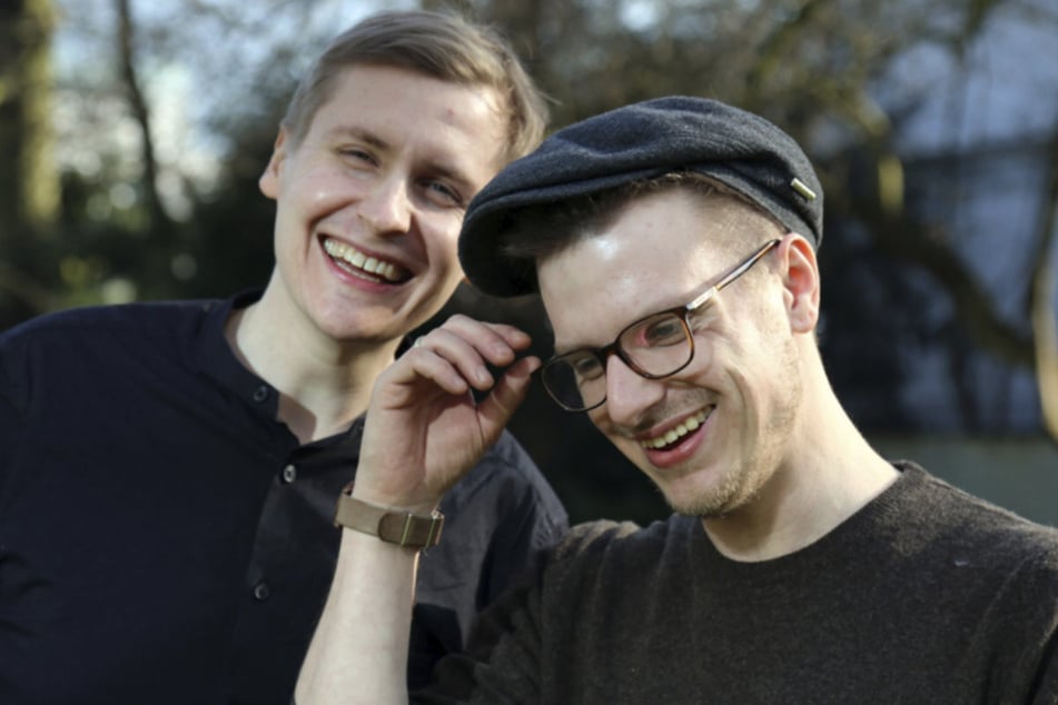 Bereits seit 2017 podcasten Till Reiners (38, l.) und Moritz Neumeier (35) bei "Talk ohne Gast".