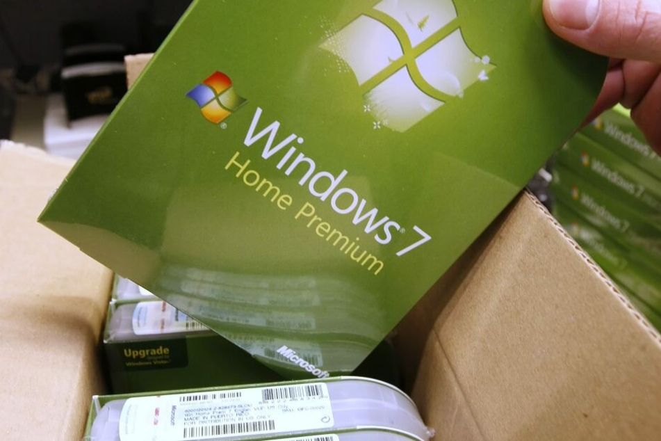 Ein Paket mit Microsoft 7.