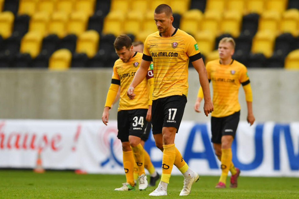 Das Rumpfteam der Dynamos unterliegt gegen den Drittligisten mit 0:2.