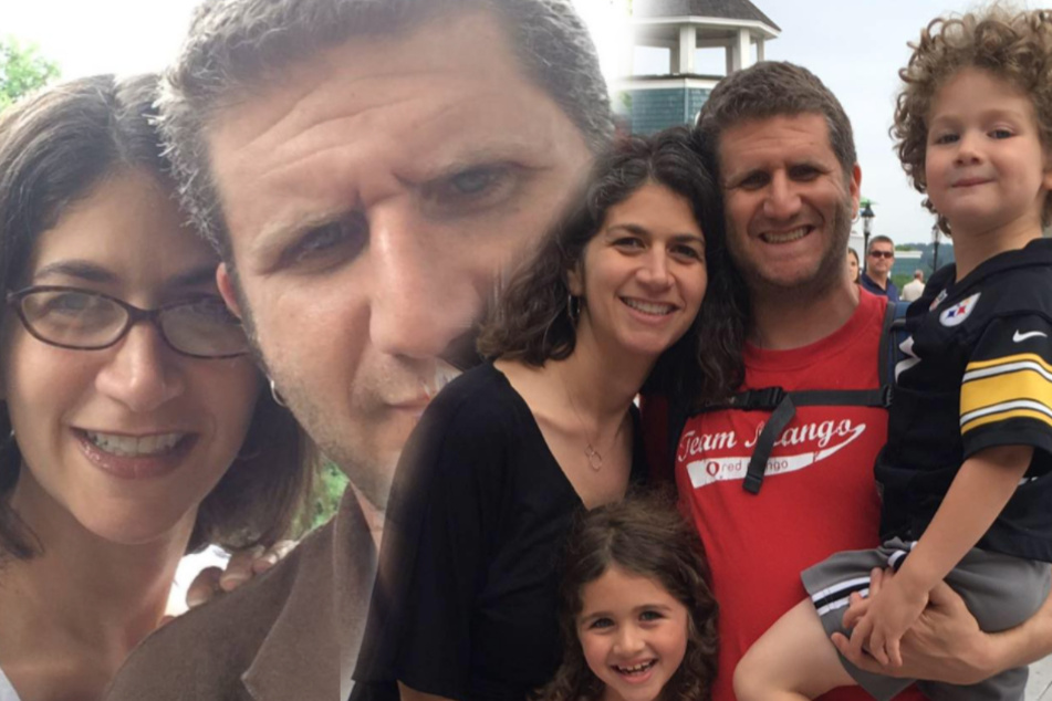 Jamie Beth Cohen and her husband have an eight-year-old son and an eleven-year-old daughter (collage).